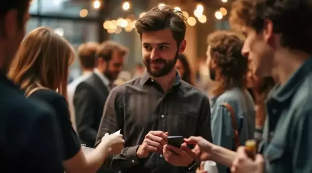How I Used an AI Business Card Generator to Stand Out at Networking Events  