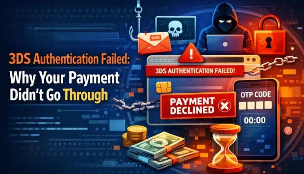 3DS Authentication Failed? Do This Instead!