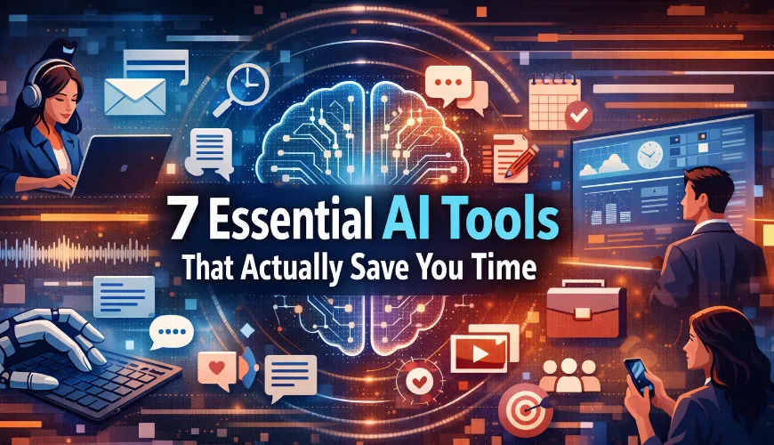 7 AI Productivity Tools That Are Actually Worth Your Time in 2026
