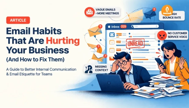 Email Habits That Could Be Harmful To Your Business