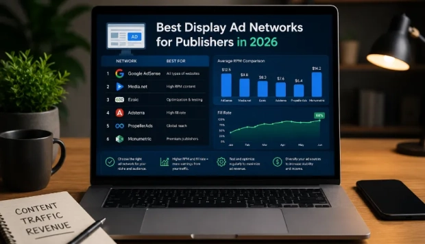Best Display Ad Networks for Publishers in 2026