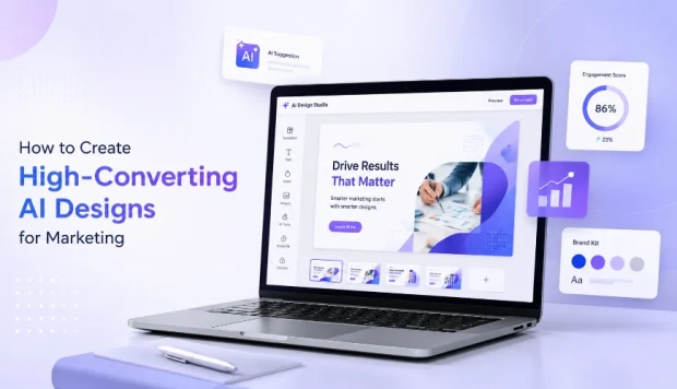 How to Create High-Converting AI Designs for Marketing
