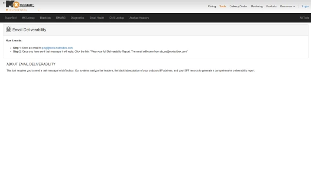 MxToolbox